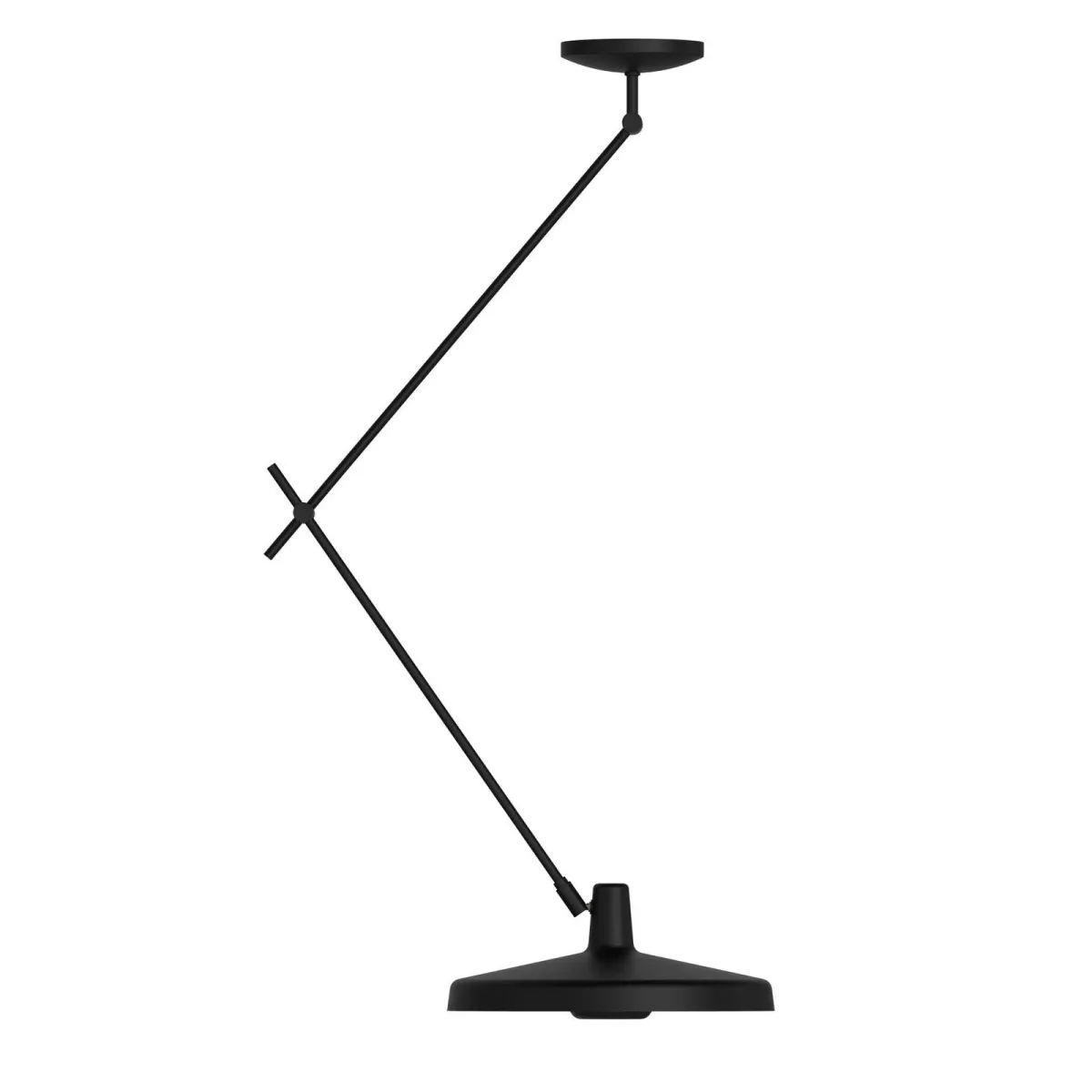 #3 - GRUPA Arigato loftlampe 140cm Ø45cm sort