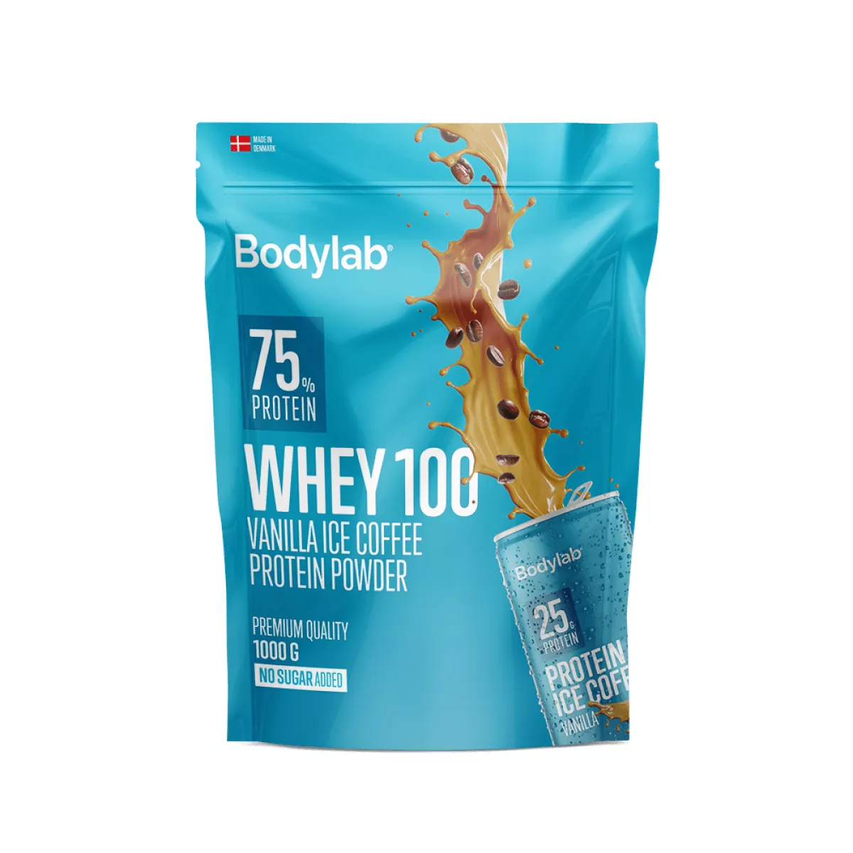 #1 - BodyLab Whey 100 Proteinpulver Vanilla Ice Coffee (1kg)