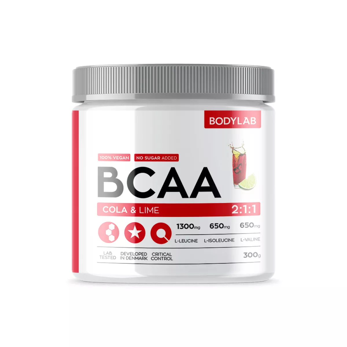 #1 - BodyLab BCAA Instant Cola / Lime (300g)