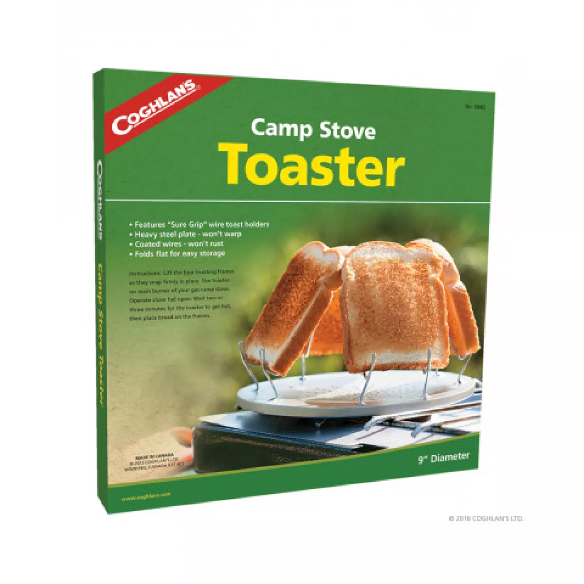 #1 - Coghlans Camp Stove Toaster