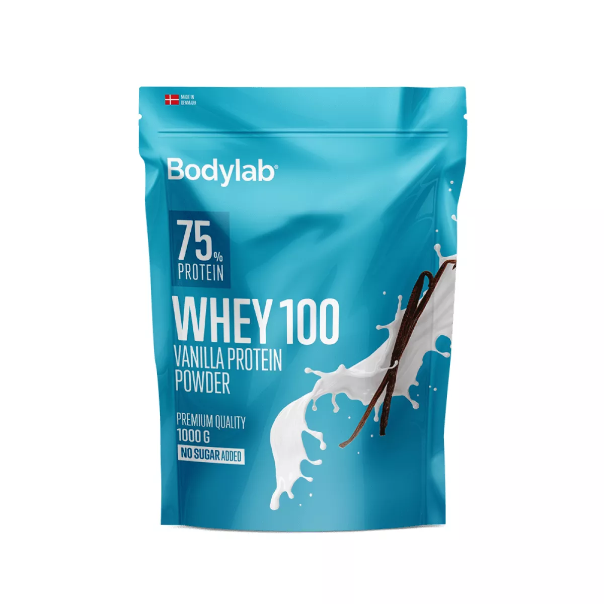 #1 - BodyLab Whey 100 Proteinpulver Vanilje Milkshake (1kg)