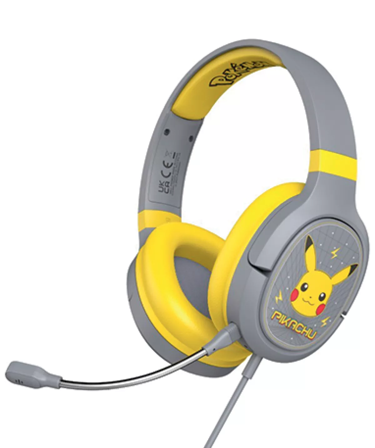 #1 - Pikachu headset med mikrofon