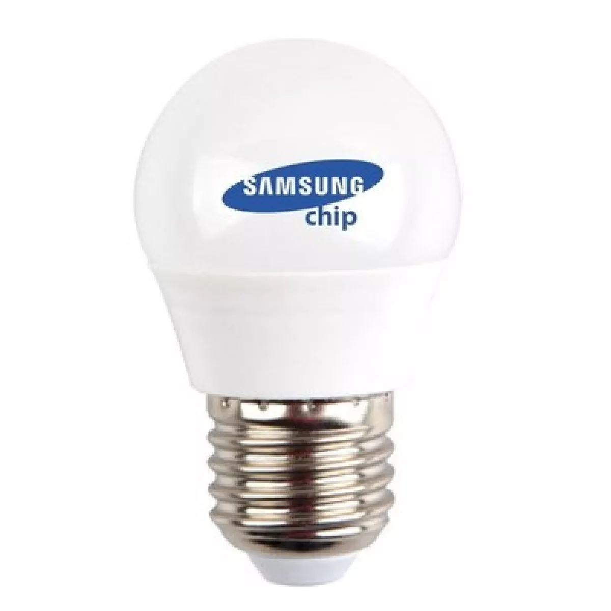 #2 - V-Tac 4,5W LED kronepære - Samsung LED chip, G45, E27 - Dæmpbar : Ikke dæmpbar, Kulør : Kold