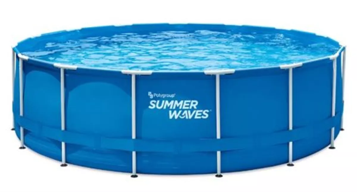 #1 - Summer Waves pool 13.169 liter med alt tilbehør.