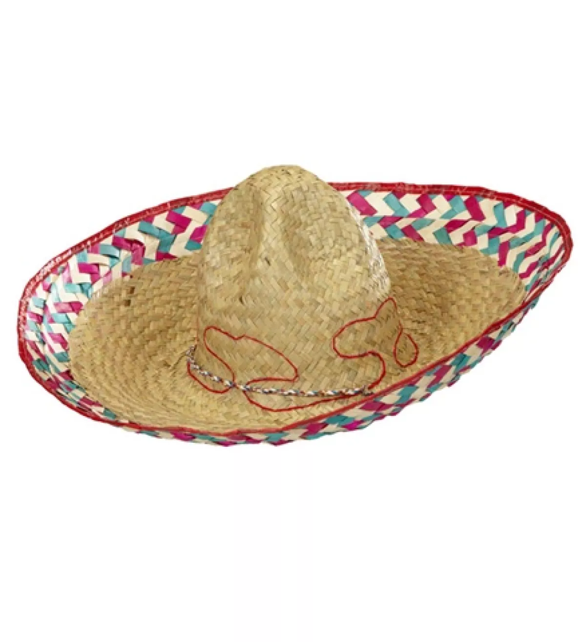 #2 - Mexicansk Sombrero hat - 52 cm