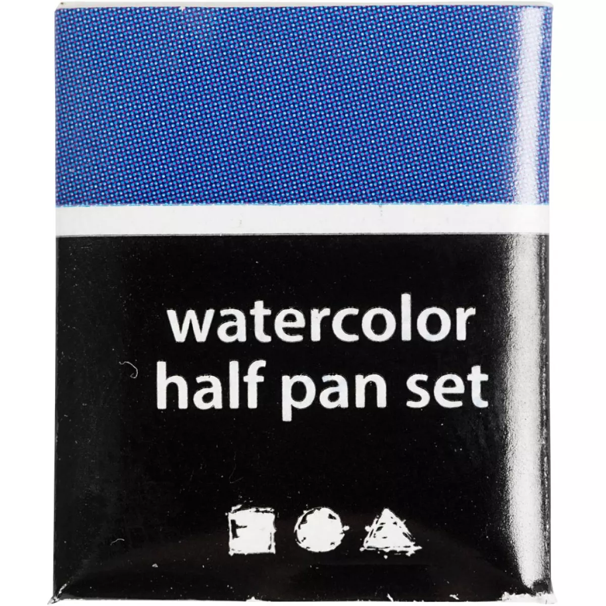 #1 - Art Aqua akvarelfarver, Â½-pan, str. 10x15x20 mm, mørk blå, 1 stk.