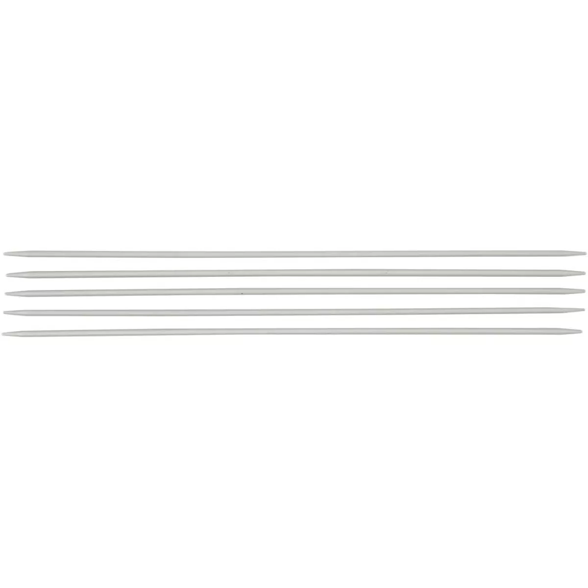 #1 - Strømpepinde, nr. 2,5, L: 20 cm, 1 sæt
