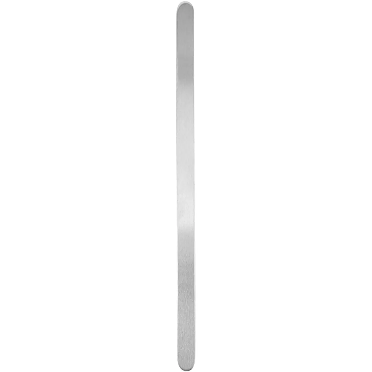 #2 - Metalbånd, L: 15,2 cm, B: 6 mm, tykkelse 1,6 mm, aluminium, 12 stk./ 1 pk.