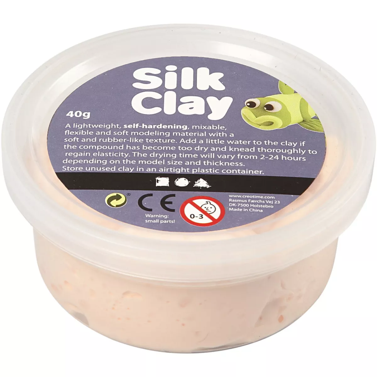 #1 - Silk ClayÂ®, lys pudder, 40 g/ 1 ds.