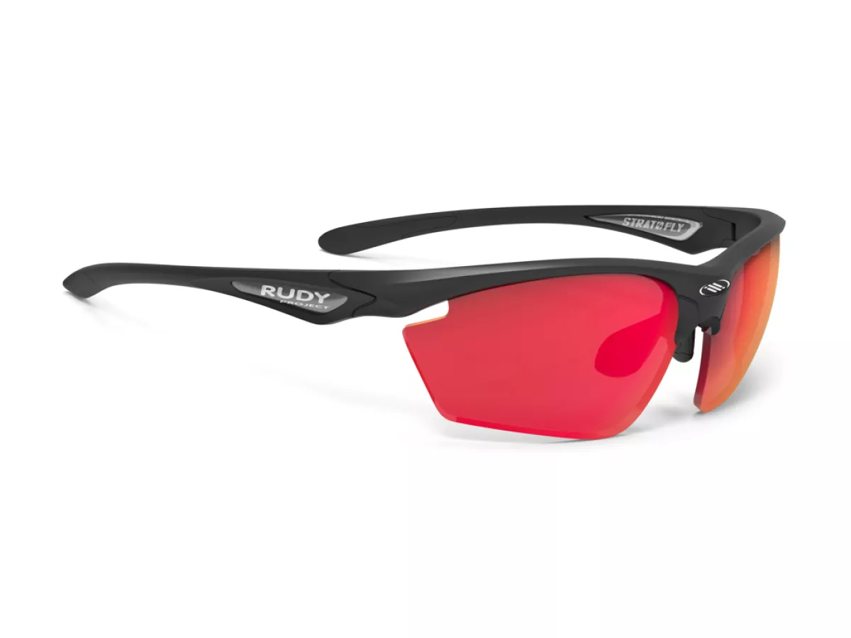 #2 - Rudy Project Brille Stratofly - Sort/Rød