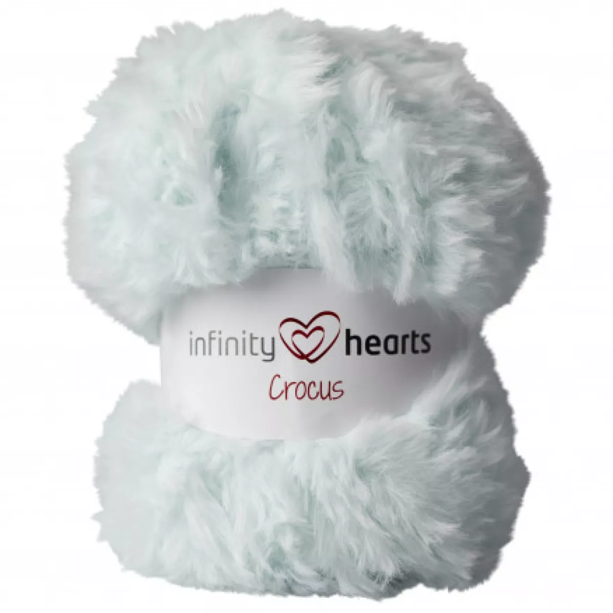 #1 - Infinity Hearts Crocus Pelsgarn 03 Himmelblå