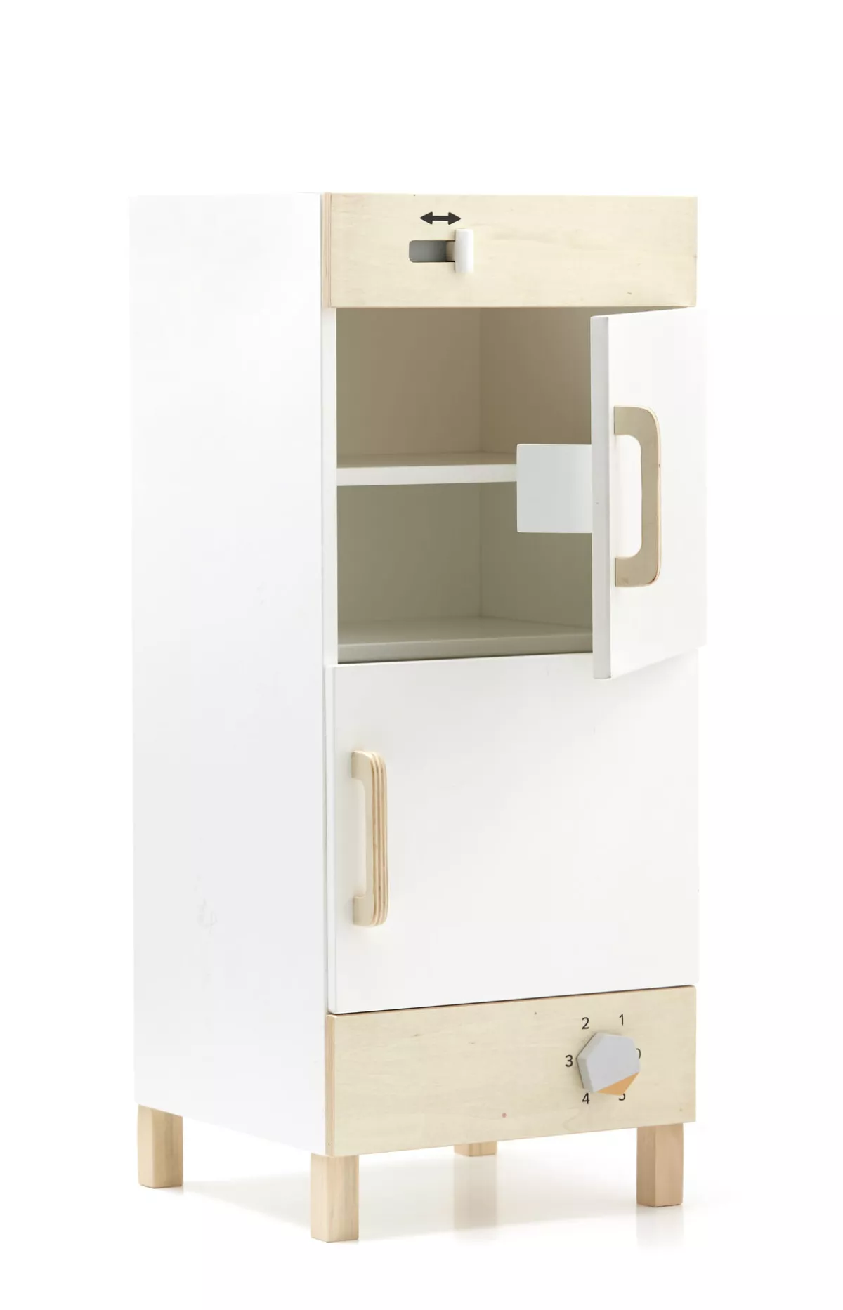 #1 - Kids Concept - Køleskab og fyser i træ BISTRO (1000281)