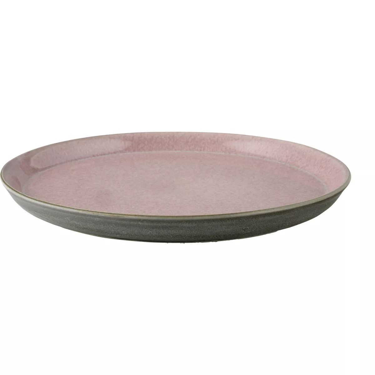 #1 - Bitz Gastro tallerken 27 cm grå/rosa