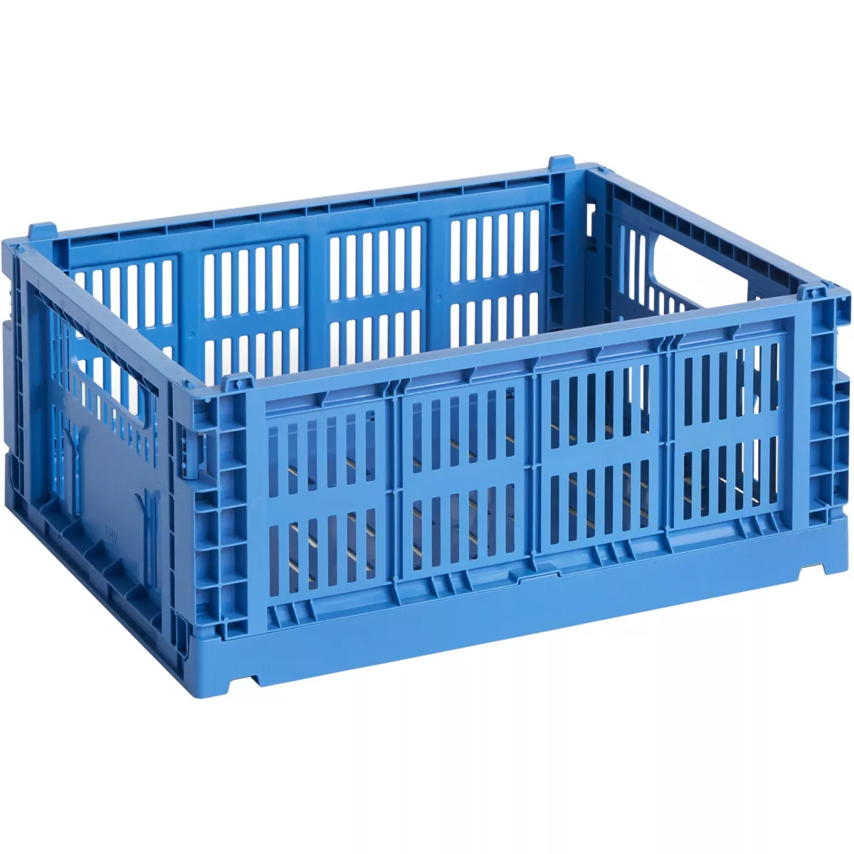 #1 - HAY Colour Crate opbevaringskasse, medium, electric blue