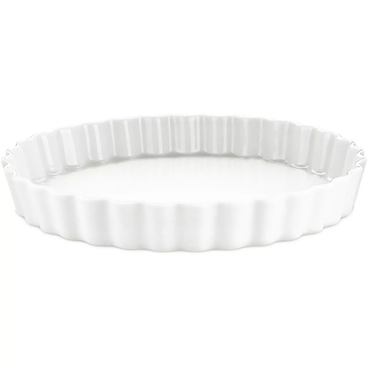 #1 - Pillivuyt Pillivuyt tærteform, rund, hvid Ø 24 cm