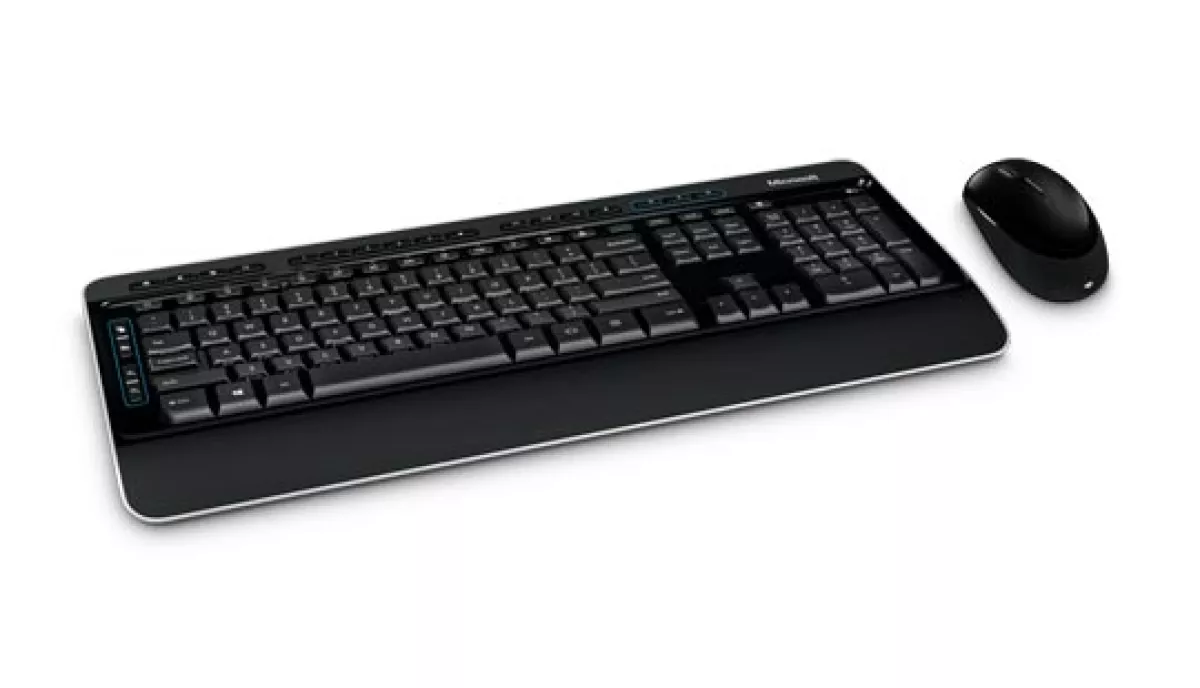 #1 - Microsoft Wireless Desktop 3050. Trådløs tastatur og mus-sæt. Dansk/Finsk/Norsk/Svensk