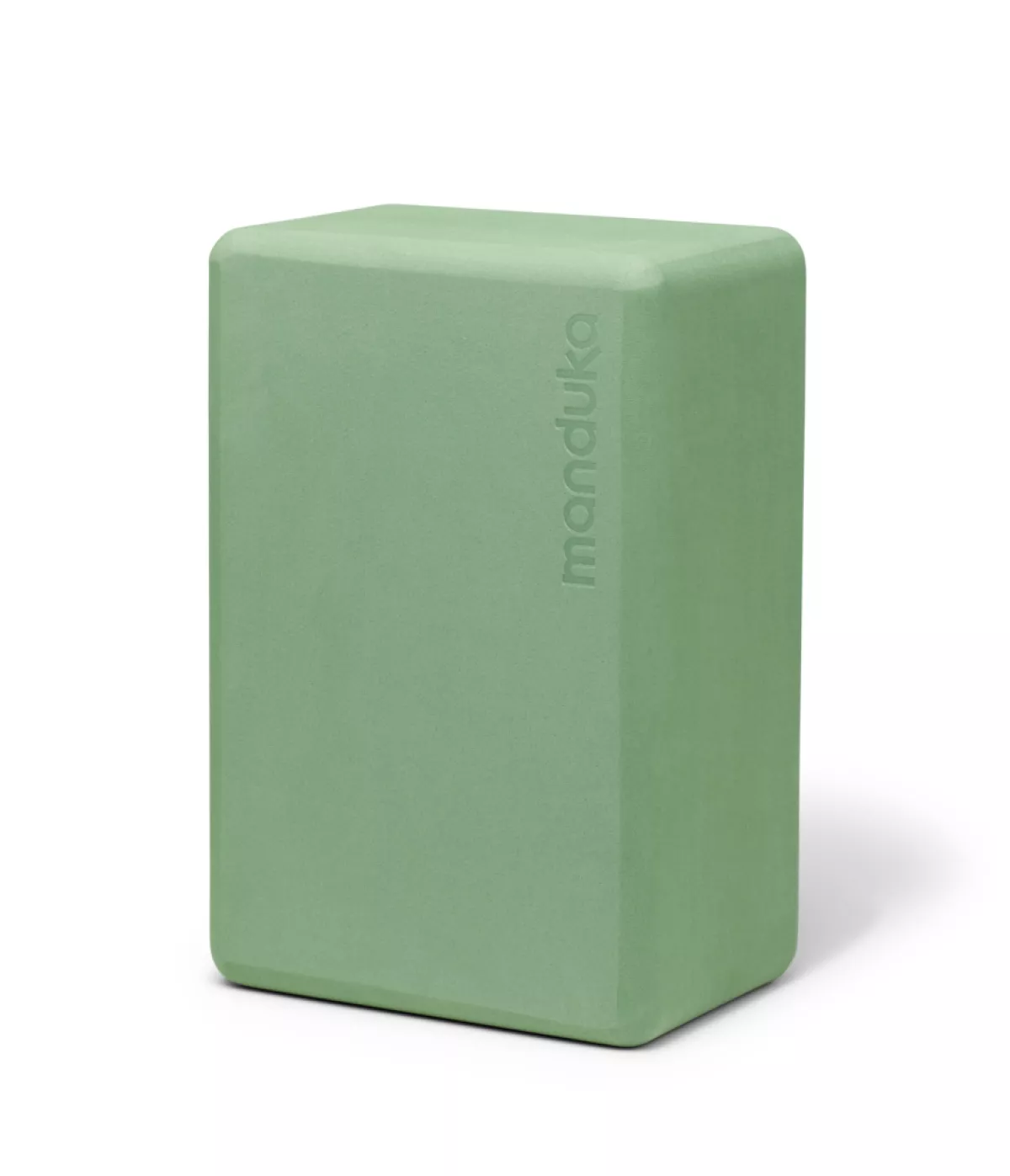 #1 - Manduka Recycled Foam Yoga Blok - Leaf Green