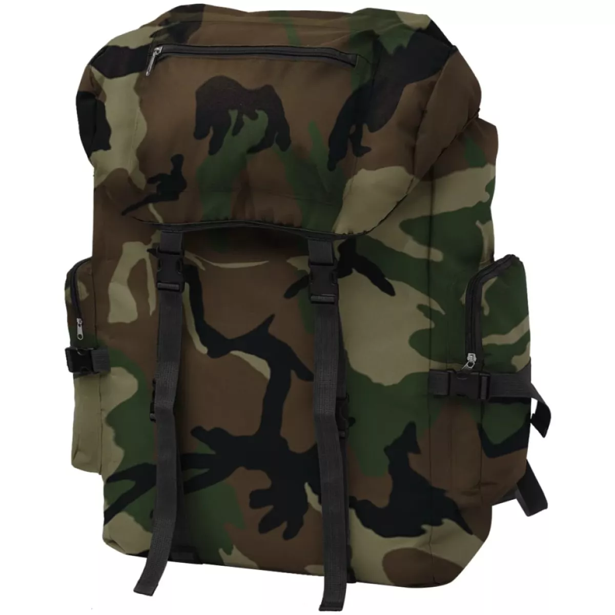 #2 - vidaXL Militærinspireret rygsæk 65 l camouflage