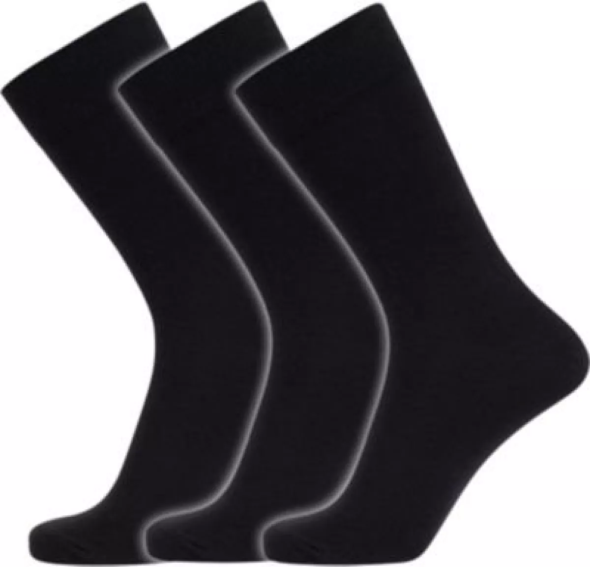 #1 - ProActive sokker str. 40-46 jbs active-wear sort bomuldssokker - 3 pak