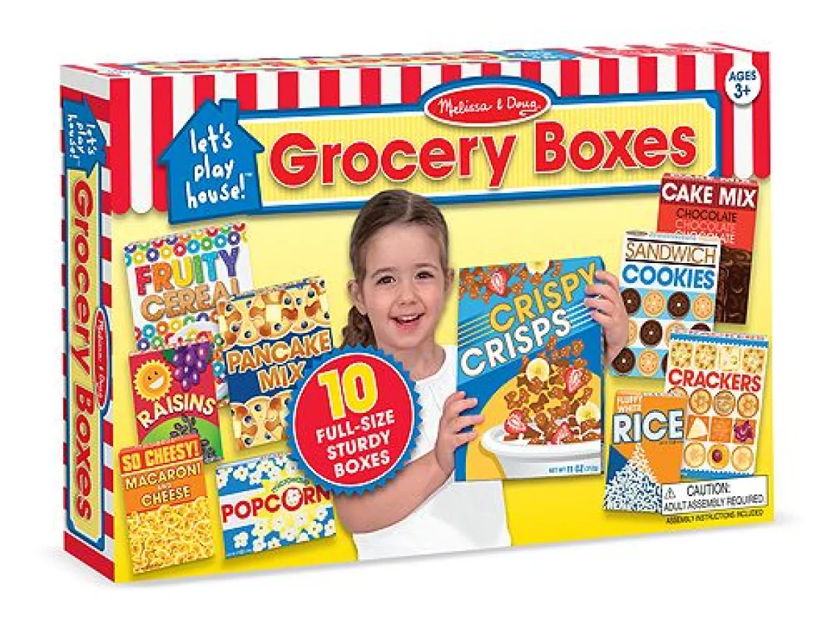 #2 - Legemad fra Melissa & Doug - Full-size Grocery Boxes