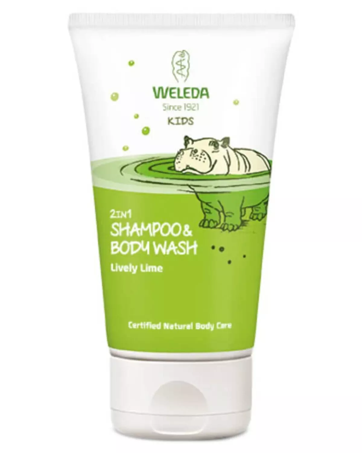 #1 - Weleda Kids 2 in 1 Shower and Shampoo Lively Lime 150 ml