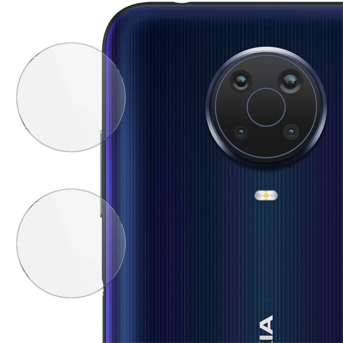 #1 - Nokia G20 - IMAK hærdet beskyttelsesglas til KAMERA LINSEN - 2 stk.