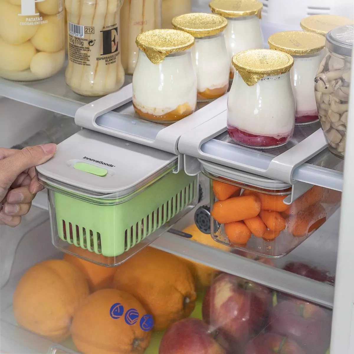 #1 - Prefo Mad beholder til køleskab - Med ventilationshuller