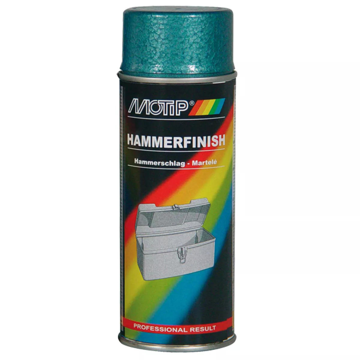 #3 - Motip Hammerlak på spray - 400 ml. Hammerlak blå - 04011