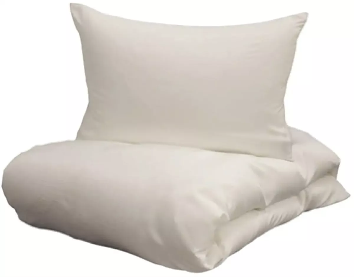 #2 - Turiform sengetøj - 140x200 cm - Enjoy hvidt sengesæt - 100% Bambus sengetøj