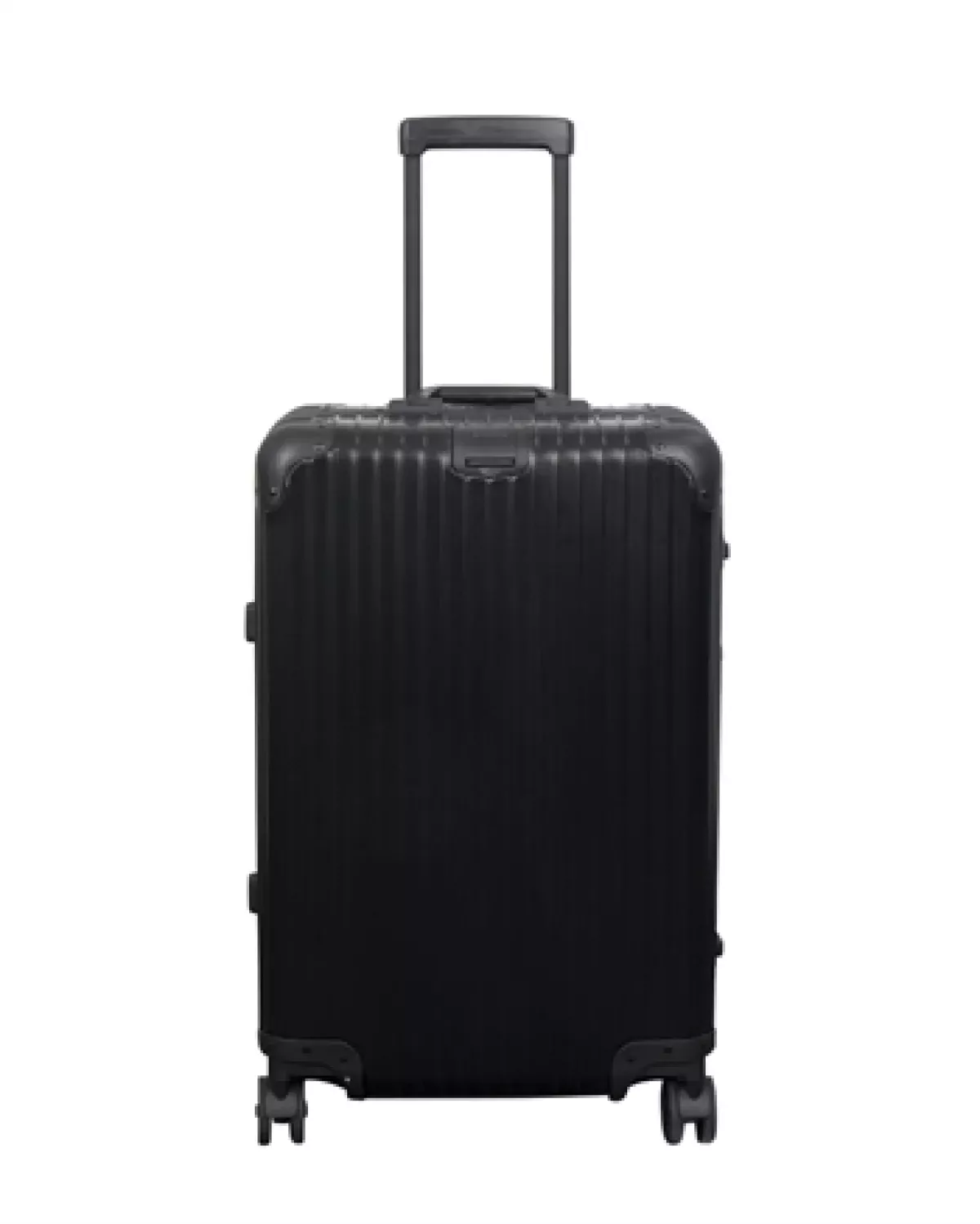 #2 - Aluminiums kuffert - Sort - 68 liter - Luksuriøs rejsekuffert med TSA lås