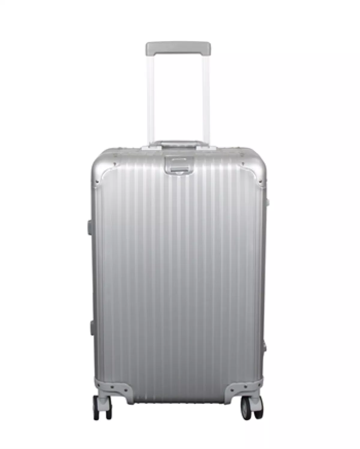 #3 - Aluminiums kuffert - Sølv farvet - 68 liter - Luksuriøs rejsekuffert med TSA lås