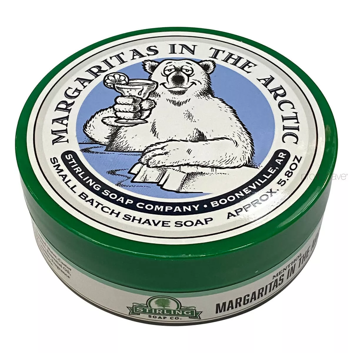 #2 - Stirling Soap Co. Barbersæbe, Margaritas in the Arctic, 170 ml.