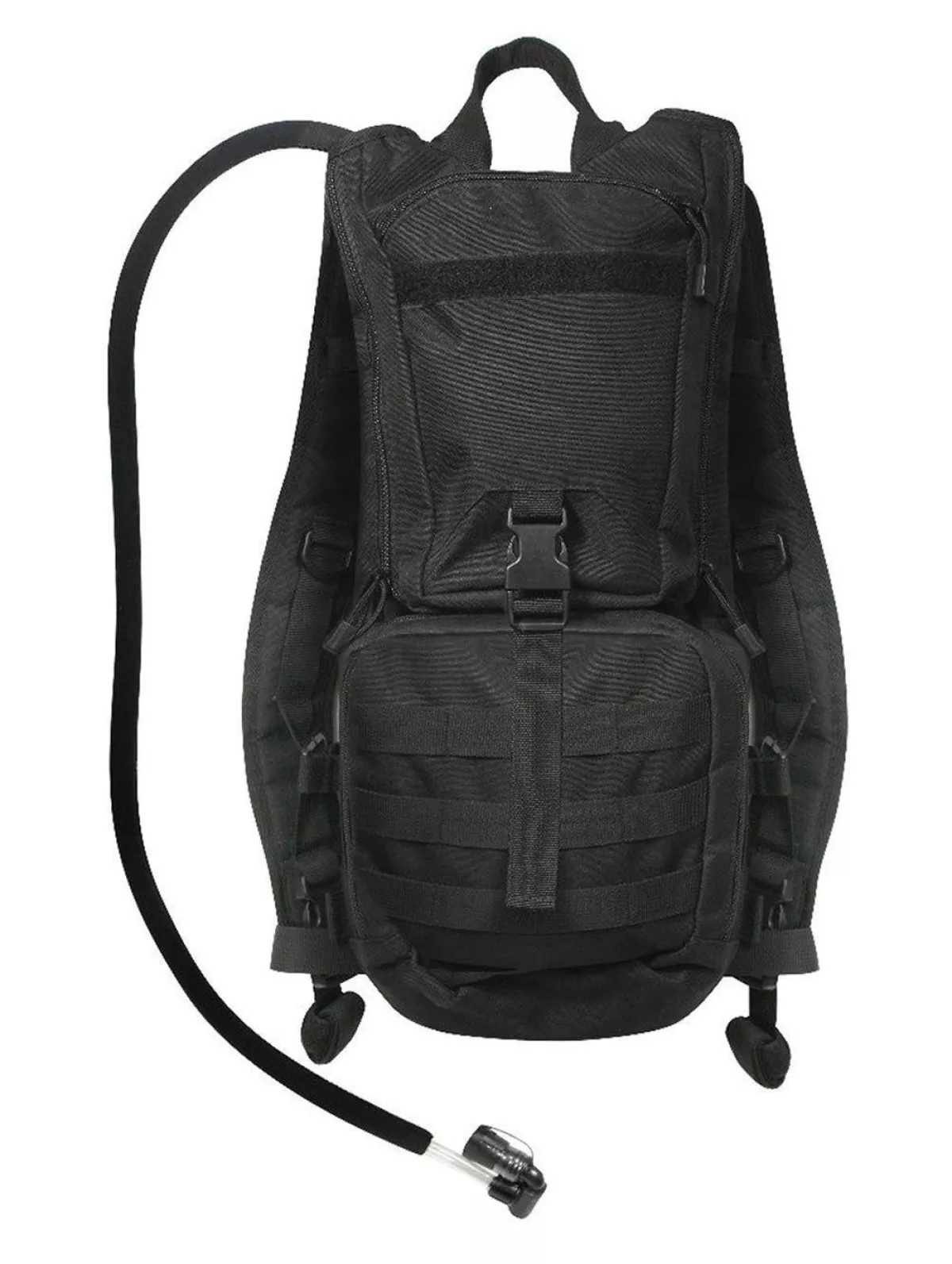 #3 - Rothco MOLLE Hydration Rygsæk (Sort, One Size)
