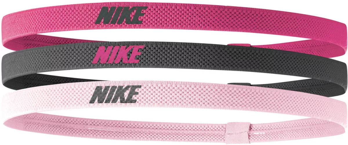 #2 - Nike Hårbånd, 3 Pak Unisex Løbeudstyr Multifarvet Onesize