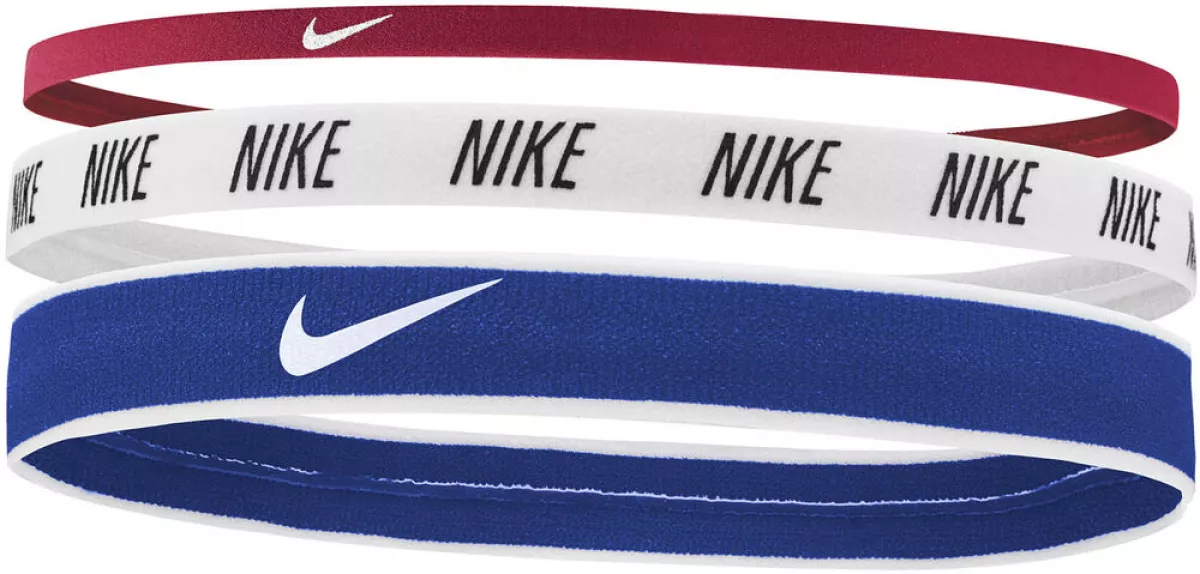 #1 - Nike Hårbånd, Blandet Bredder 3 Pak Unisex Halsedisser, Handsker Og Huer Multifarvet Onesize