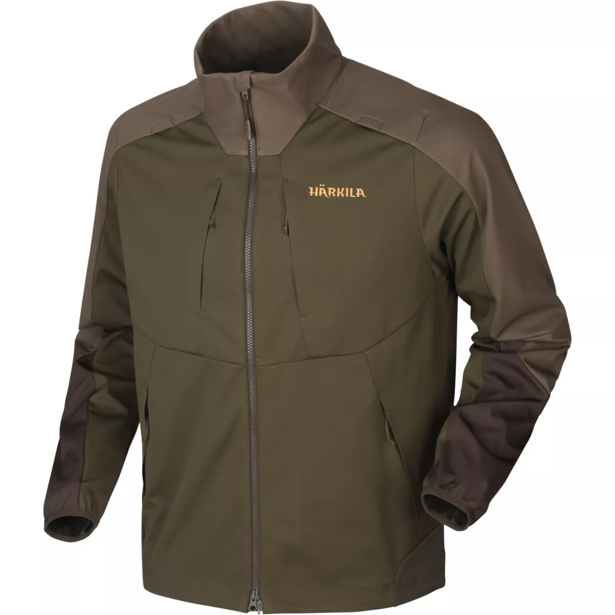 #1 - Härkila Magni fleece jakke Willow green/Shadow brown L