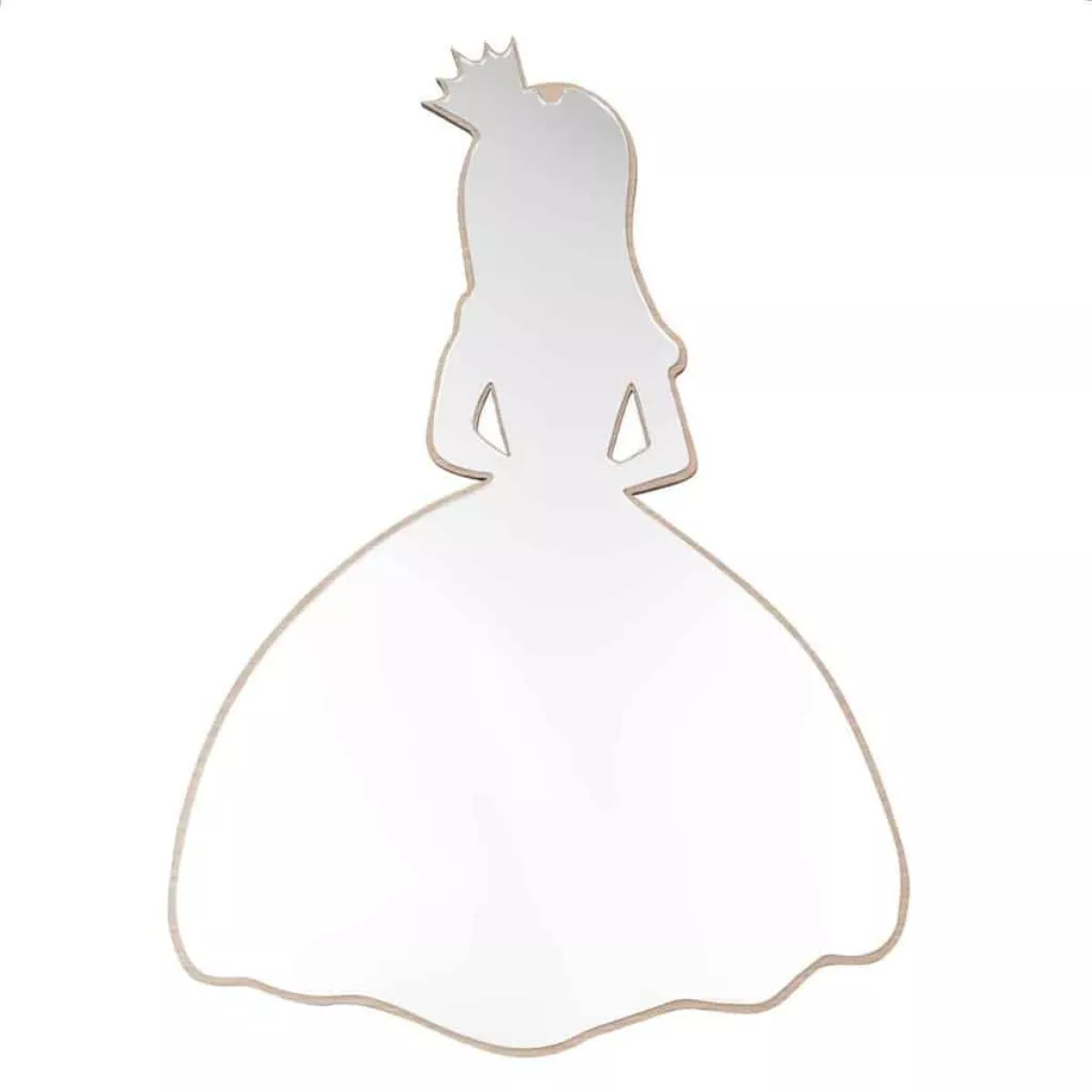 #2 - Maseliving Prinsesse Spejl, Egetræ