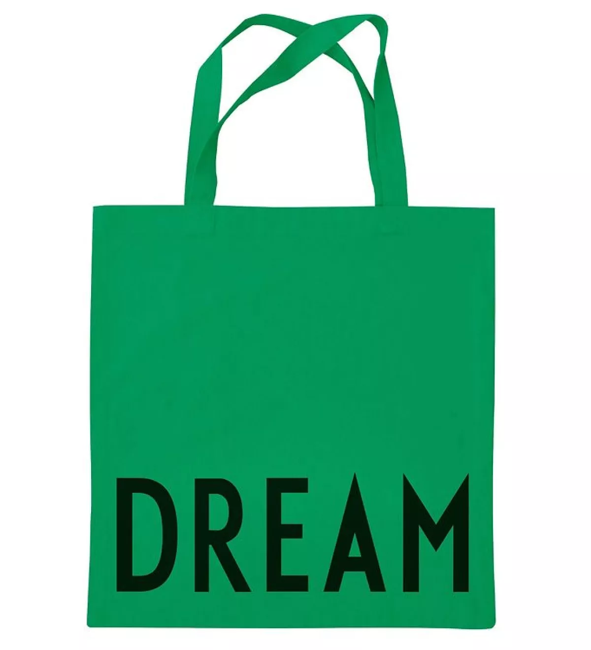 #3 - Design Letters Shopper - Dream - Grøn - OneSize - Design Letters Taske