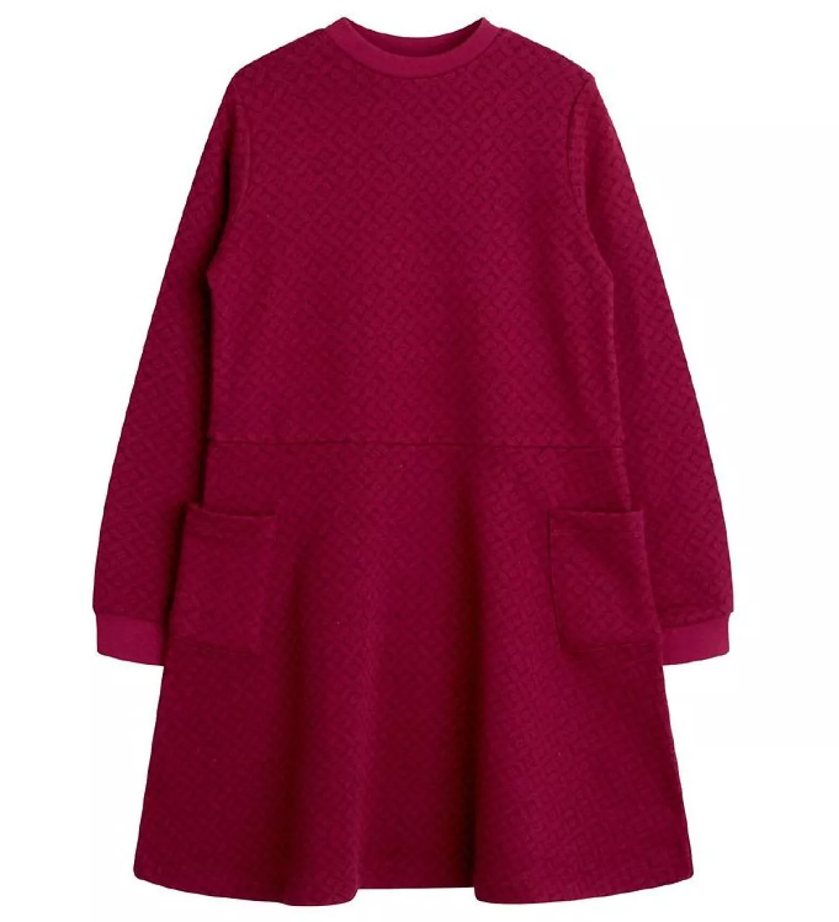 #3 - Noa Noa miniature Sweatkjole - Mini Girl Abby Dress - Red - 6 år (116) - Noa Noa miniature Kjole