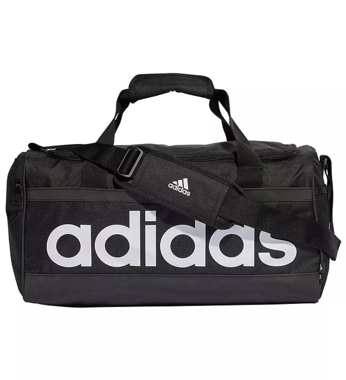 #1 - Adidas Essentials Linear Sportstaske, Small Unisex Tilbehør Og Udstyr Sort No Size