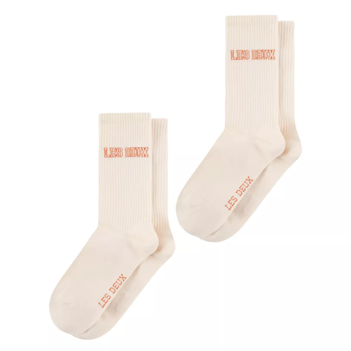 #1 - Les Deux - Blake 2-pack socks - Accessories til herre - Hvid - 39-42