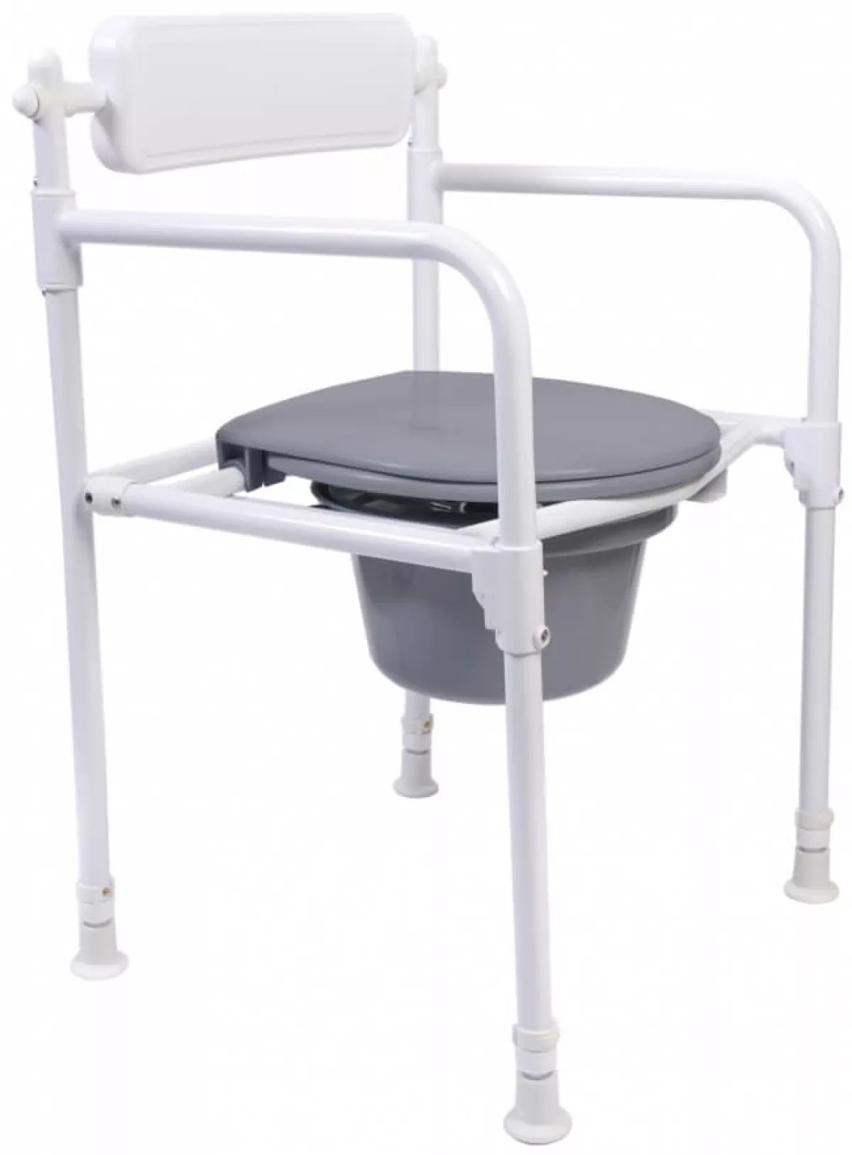#2 - Foldbar toiletstol med bækken
