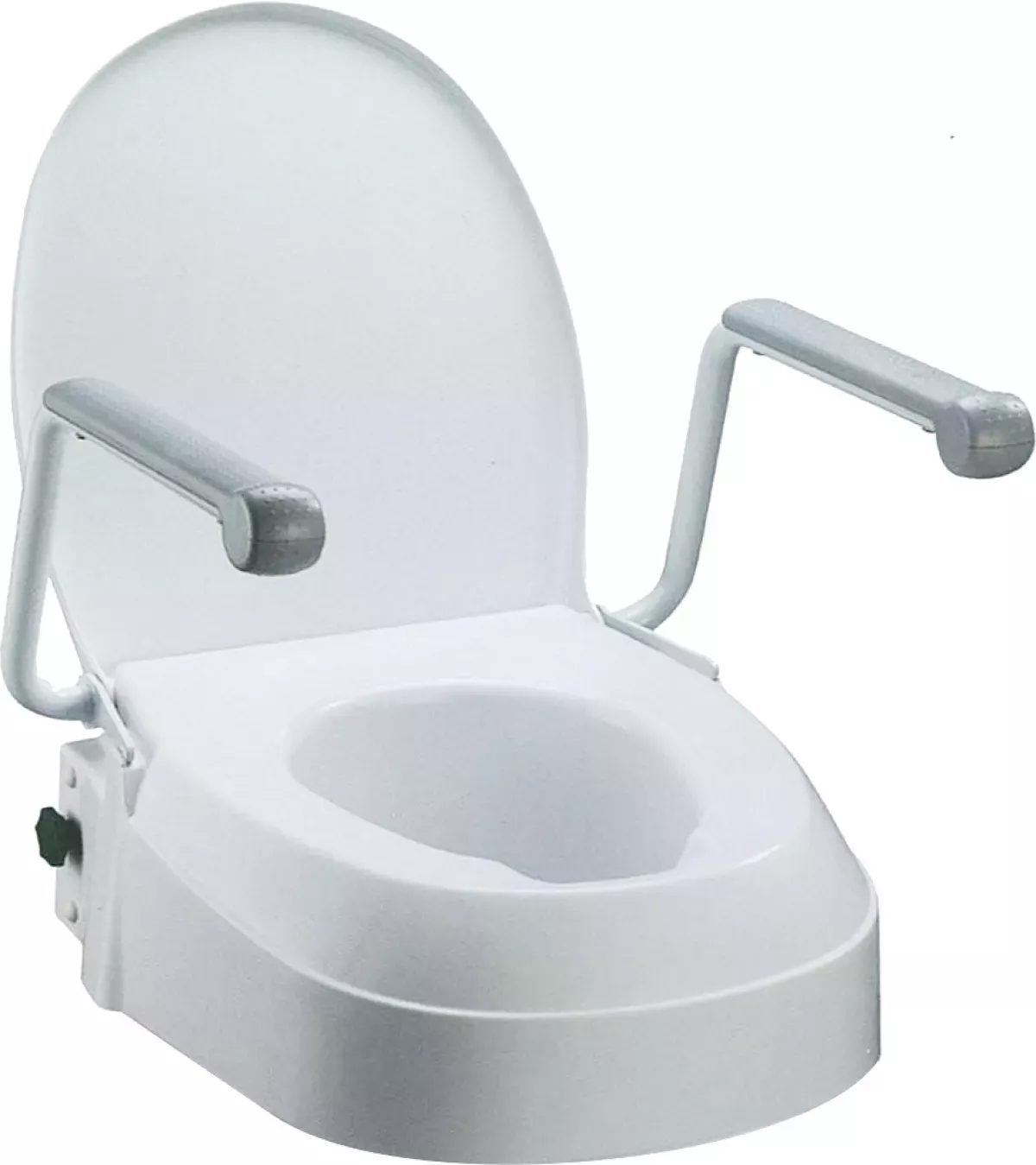 #1 - Toiletforhøjer med armlæn og højdeindstilling