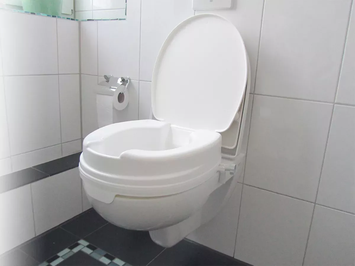 #1 - Toiletforhøjer til væghængt toilet (10 cm)