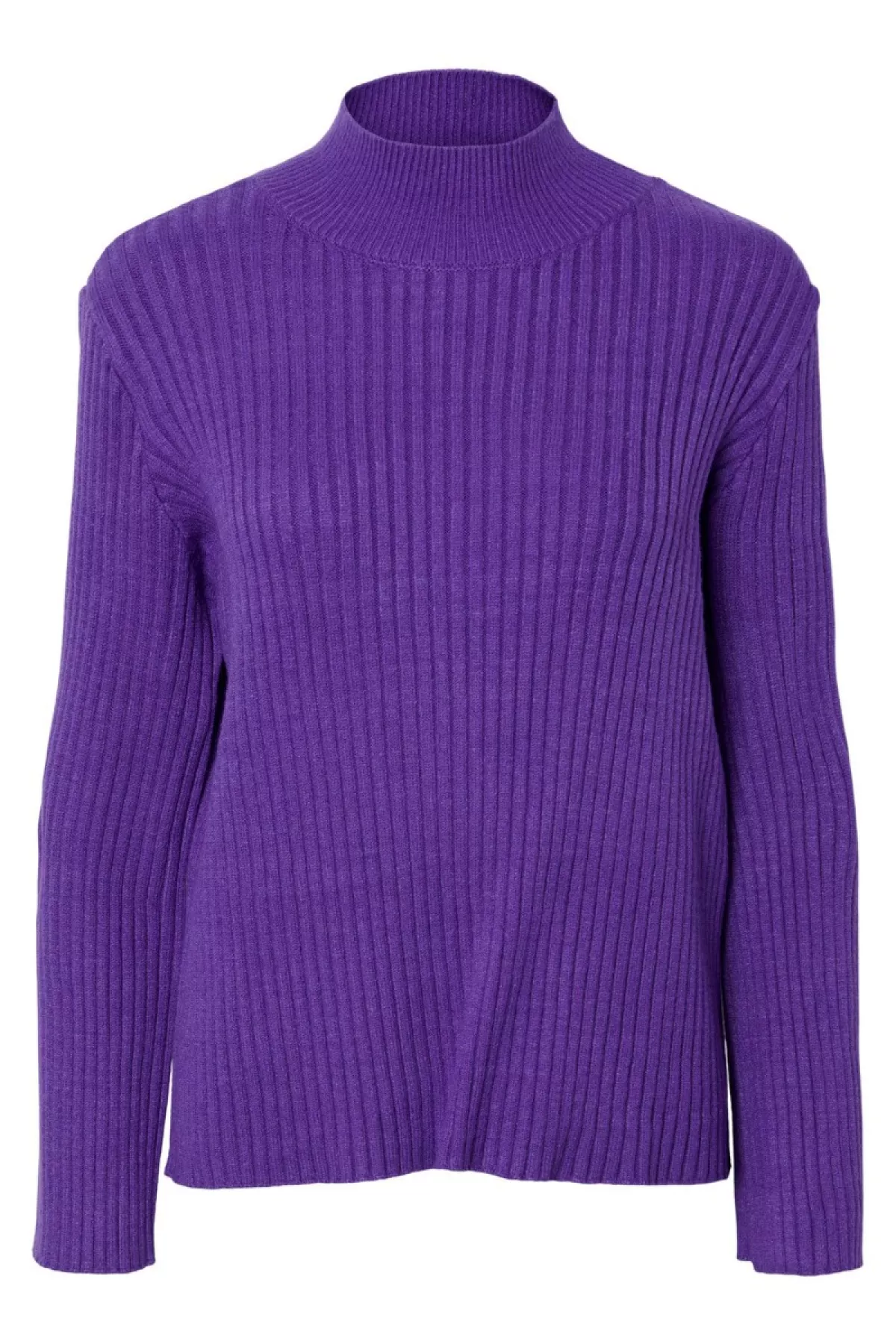#3 - Y.A.S - Strik - Asta LS Knit Pullover - Prism Violet