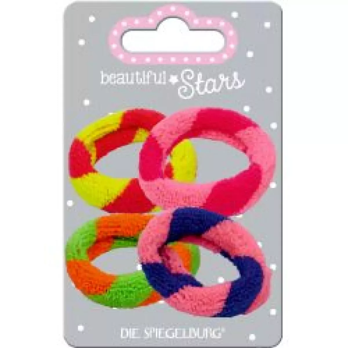 #2 - Die Spiegelburg Hair Tie Terry Cloth Beautiful Stars - Hair Accessories - Hårelastik