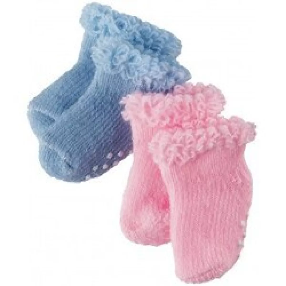 #1 - Götz Set Of Socks, Blue/pink, 30-42 Cm, 2 Pair - Sokker