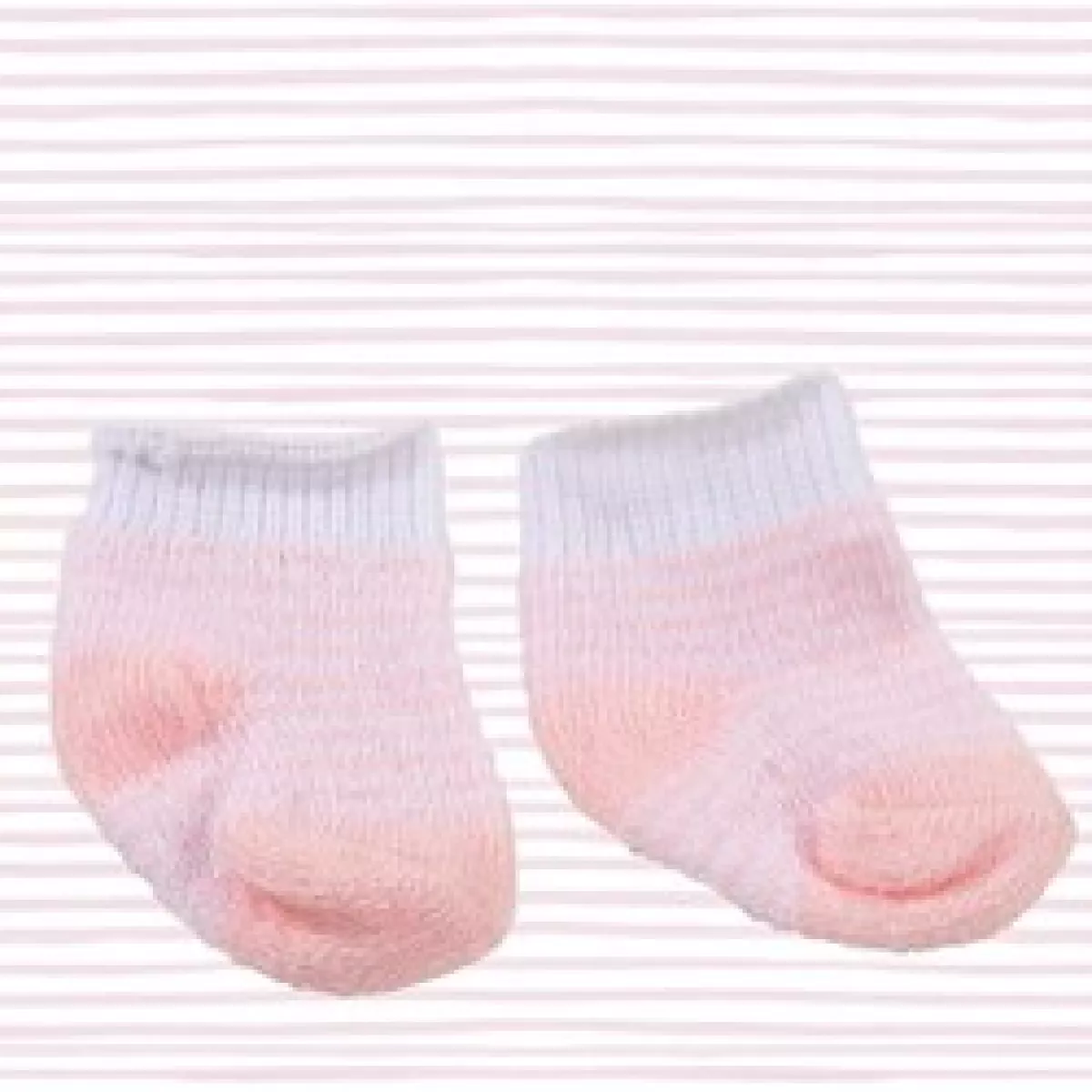 #1 - Götz Socks, Stripy Pink, 30-50 Cm - Dukke