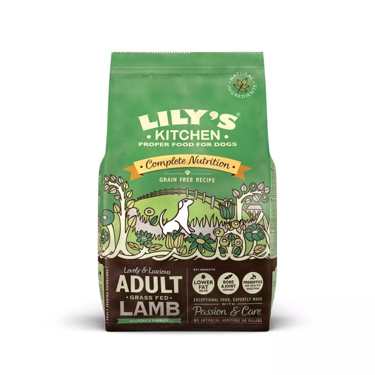#1 - Lilys Kitchen tørfoder Adult Lamb, 2.5 kg