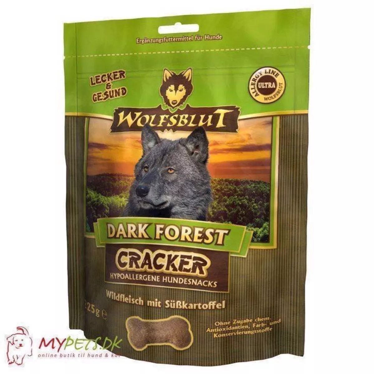 #2 - Wolfsblut Cracker - Dark Forest - kornfri hundekiks